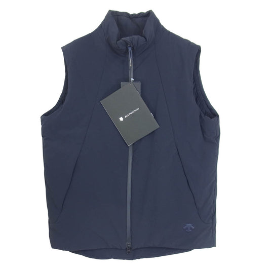 DESCENTE デサント DIA3676U ALLTERRAIN MOBILE THERMO INSULATED VEST オルテライン モバイル サーモ 中綿 ベスト ネイビー系 L【中古】