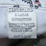 TENDERLOIN テンダーロイン T-HERRINGBONE WORK PNT ヘリンボーン ワーク パンツ カーキ系 XL【中古】