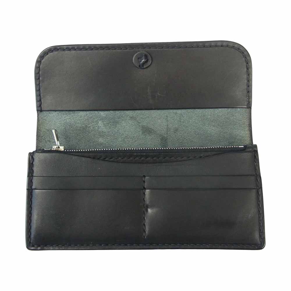 タディアンドキング コンチョ ビーズ カスタム レザー ウォレット ブラック系【中古】