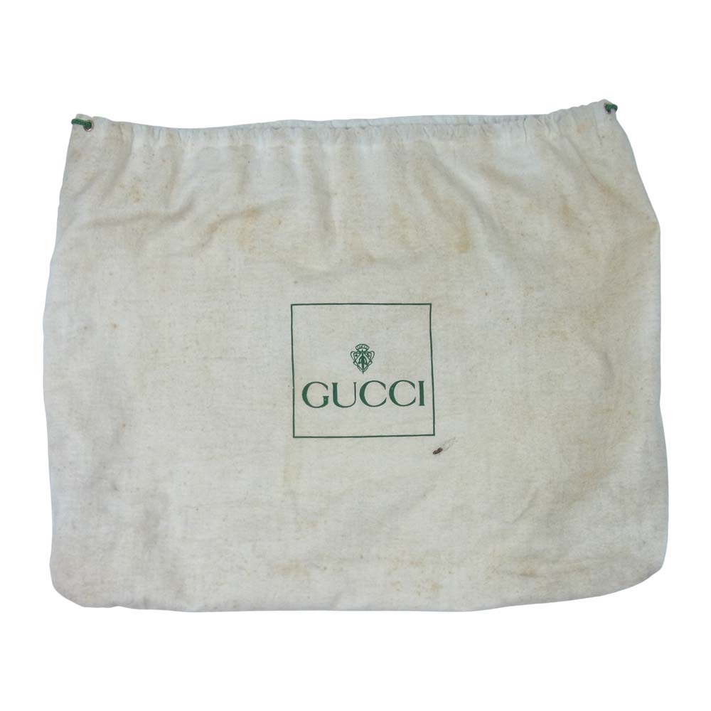 GUCCI グッチ オールド バンブー ダレスバッグ ハンド バッグ イタリア製 ブラック系【中古】