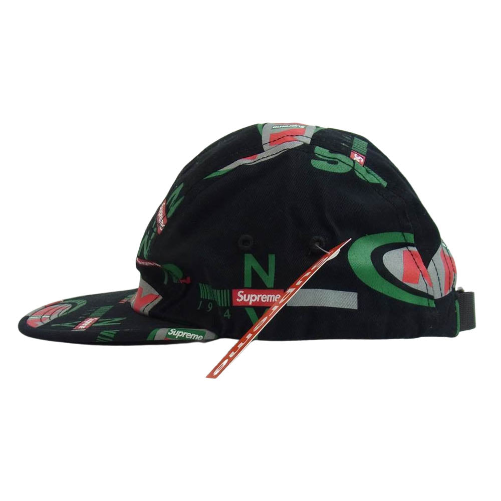 Supreme シュプリーム 18AW ny camp cap キャンプ キャップ ブラック系【極上美品】【中古】