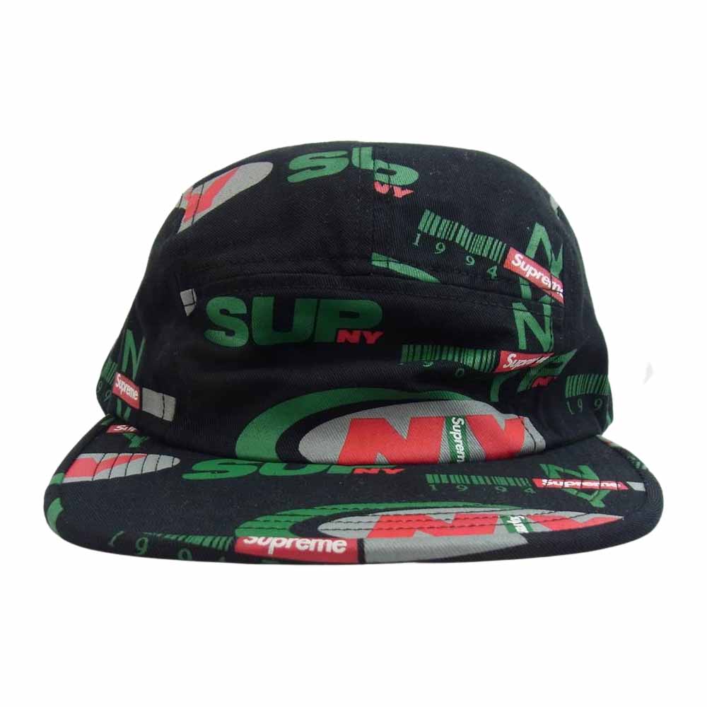 Supreme シュプリーム 18AW ny camp cap キャンプ キャップ ブラック系【極上美品】【中古】