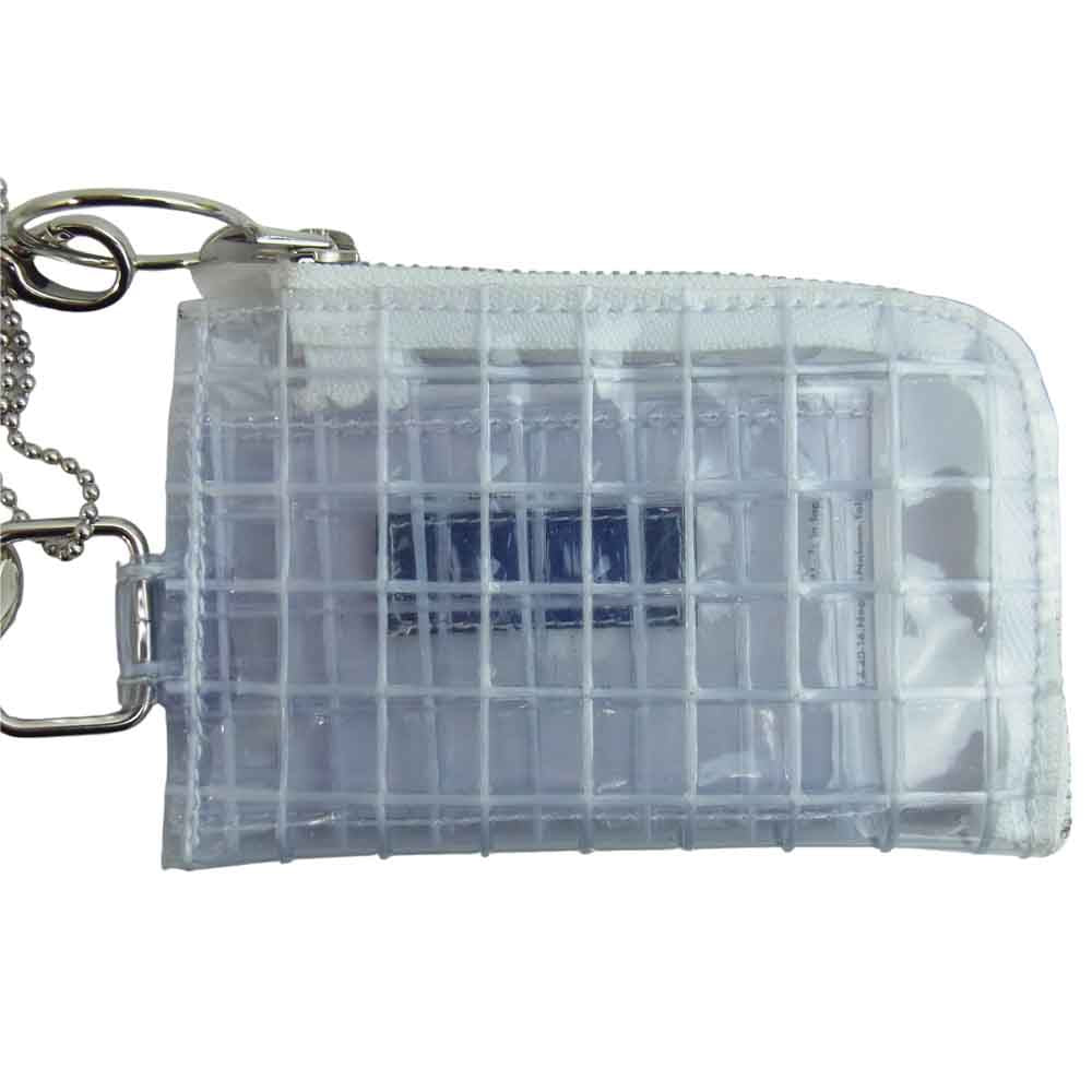ヒダカ Shoulder coin case ショルダー コインケース カードケース 小物入れ クリア系【中古】