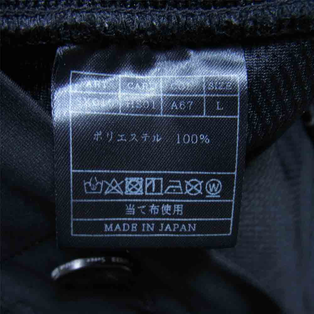 AKM エイケイエム x Brown bunny ブラウンバニー LUXE163 スター カモ プリント 裾ジップ ストレッチ イージー パンツ ブラック系 L【中古】