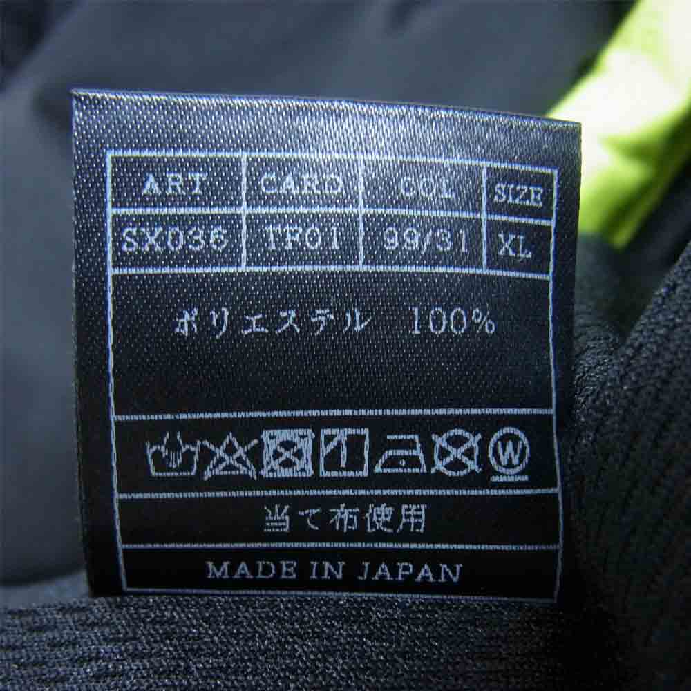 AKM エイケイエム SX036 x Brown bunny ブラウンバニー LUXE163 裏地カモ フルジップ フーディ パーカー ブラック系 XL【中古】