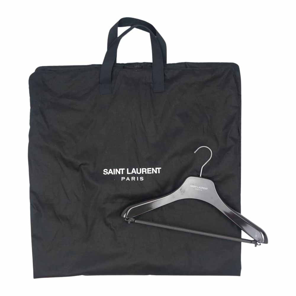 SAINT LAURENT サンローラン 国内正規品 397287 Y5YA2 L01 ラムレザー ダブルライダース ジャケット ブラック系 F36【中古】