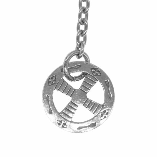 タディアンドキング ネイティブイーグルフック ネイティブホイール石無し 細丸 チェーン シルバー系【中古】