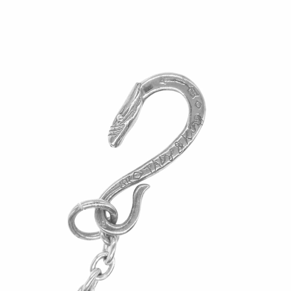 タディアンドキング ネイティブイーグルフック ネイティブホイール石無し 細丸 チェーン シルバー系【中古】