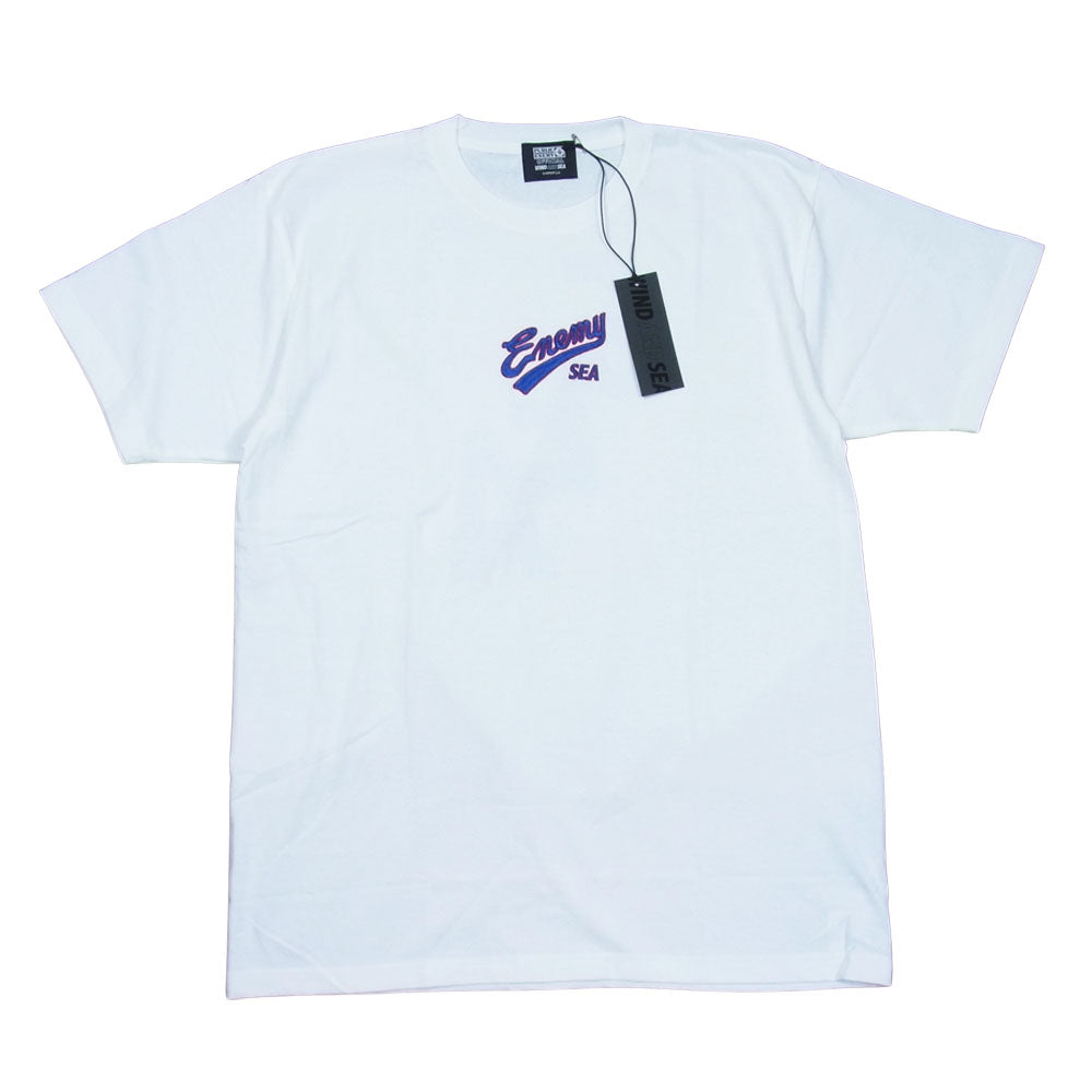 WIND AND SEA ウィンダンシー WDS-PEFTP-10 Public Enemy パブリックエネミー Tシャツ ホワイト系 XL【新古品】【未使用】【中古】