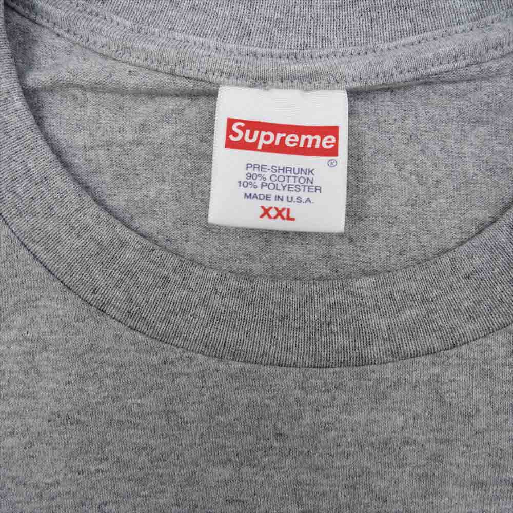 Supreme シュプリーム 21AW richest tee リッチェスト Tシャツ グレー系 XXL【新古品】【未使用】【中古】