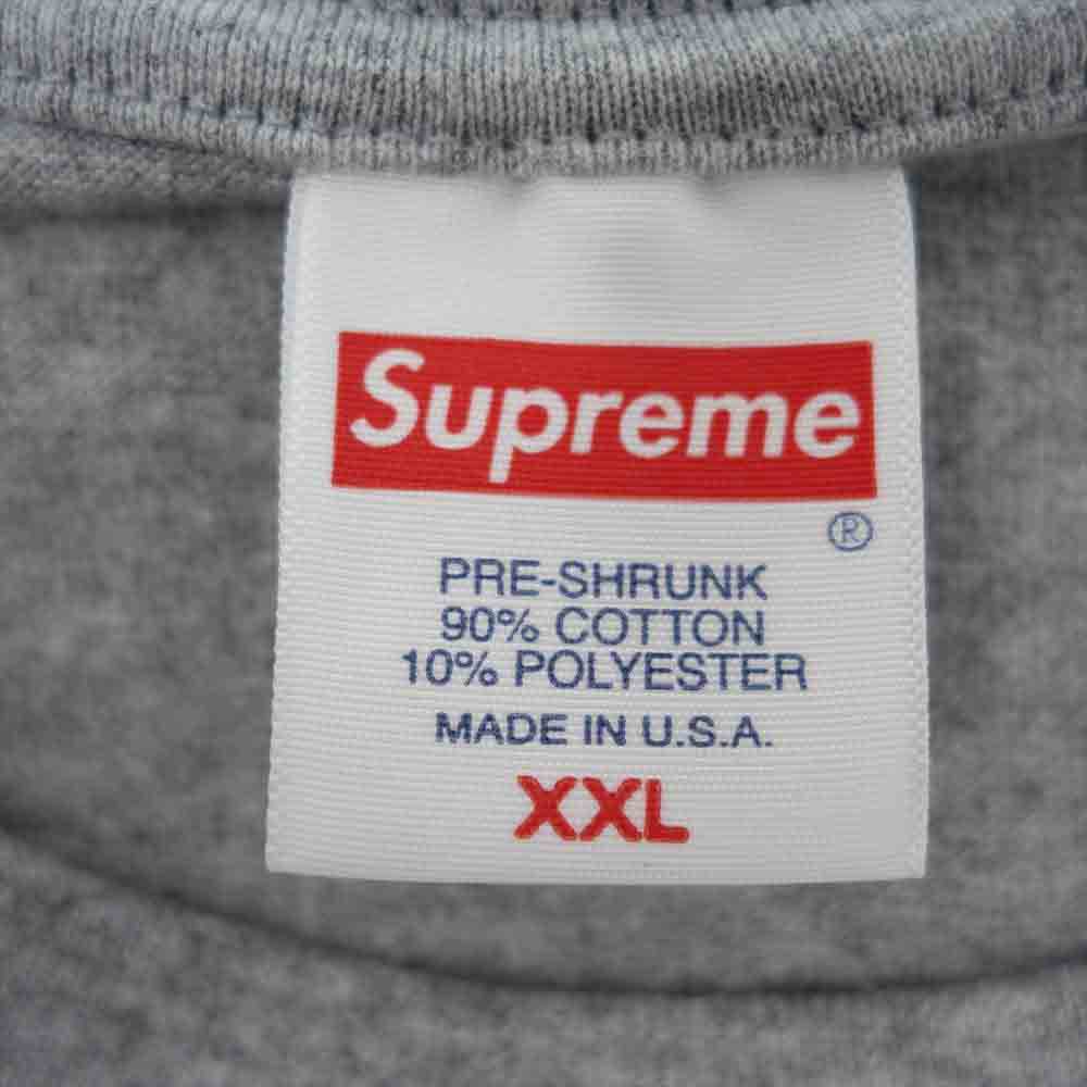 Supreme シュプリーム 21AW richest tee リッチェスト Tシャツ グレー系 XXL【新古品】【未使用】【中古】