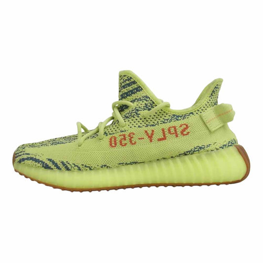 adidas アディダス B37572 YEEZY BOOST 350 V2 Semi Frozen Yellow イージーブースト 350 V2 イエロー系 27cm【美品】【中古】