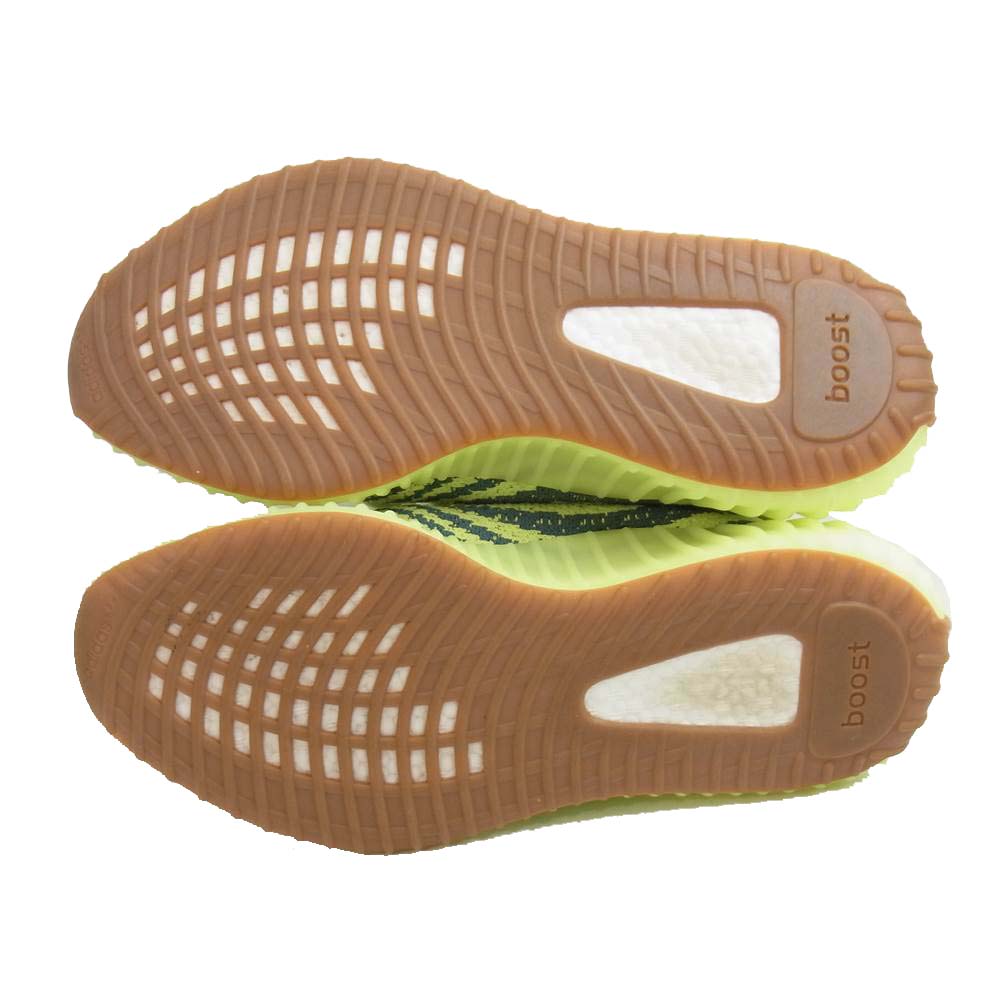 adidas アディダス B37572 YEEZY BOOST 350 V2 Semi Frozen Yellow イージーブースト 350 V2 イエロー系 27cm【美品】【中古】