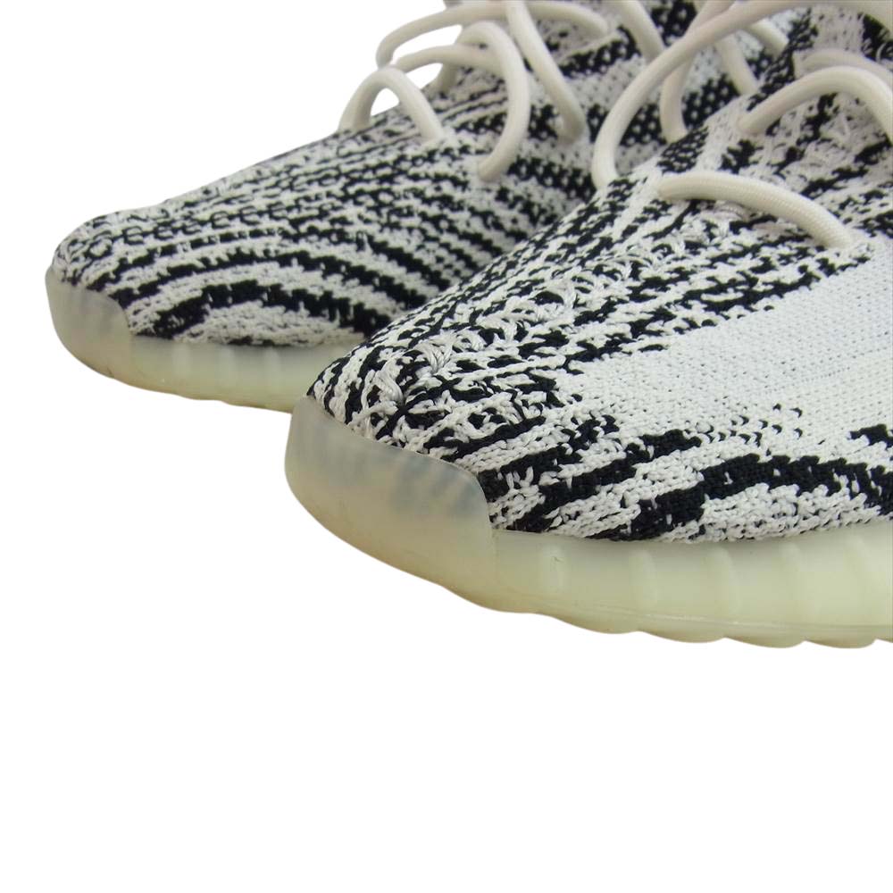 adidas アディダス CP9654 YEEZY BOOST 350 V2 ZEBRA オリジナルス イージーブースト 350 V2 ゼブラ ゼブラ 27cm【中古】