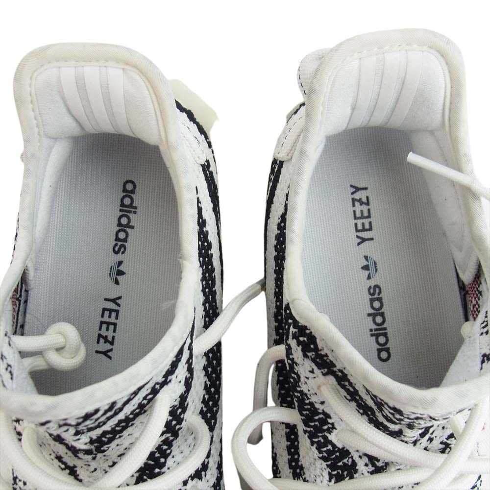 adidas アディダス CP9654 YEEZY BOOST 350 V2 ZEBRA オリジナルス イージーブースト 350 V2 ゼブラ ゼブラ 27cm【中古】