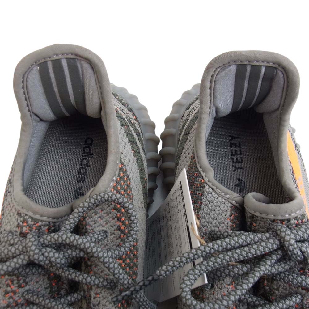 adidas アディダス GW1229 YEEZY BOOST 350 V2 BELUGA RF REFLECTIVE イージーブースト350 V2 ベルーガ リフレクティブ グレー系 オレンジ系 28.5cm【新古品】【未使用】【中古】