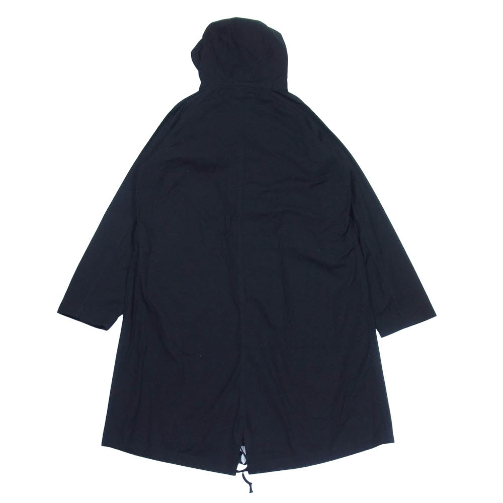 ORGUEIL オルゲイユ OR-4195 Italian Snow Parka イタリアン スノー パーカー ミリタリー コート ブラック系 40【極上美品】【中古】