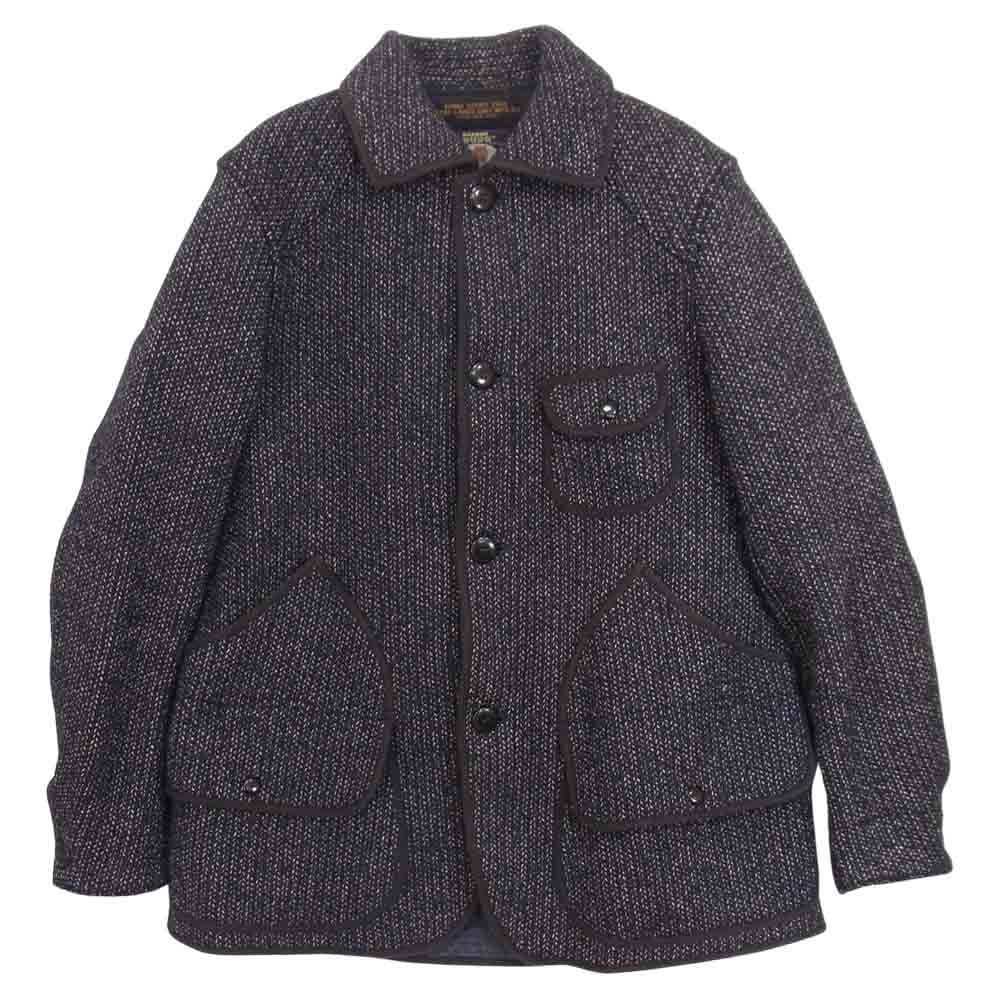 FREEWHEELERS フリーホイーラーズ BUBO SPORT TOGS SUFFOLK JACKET ビーチクロス ハンティング ジャケット ネイビー系 40【中古】