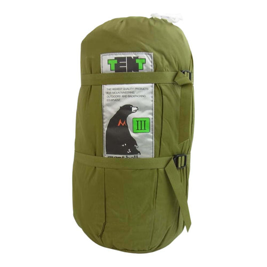mont-bell モンベル 旧型 MOON LIGHT TENT 3 ムーン ライト テント 3型 カーキ系【新古品】【未使用】【中古】