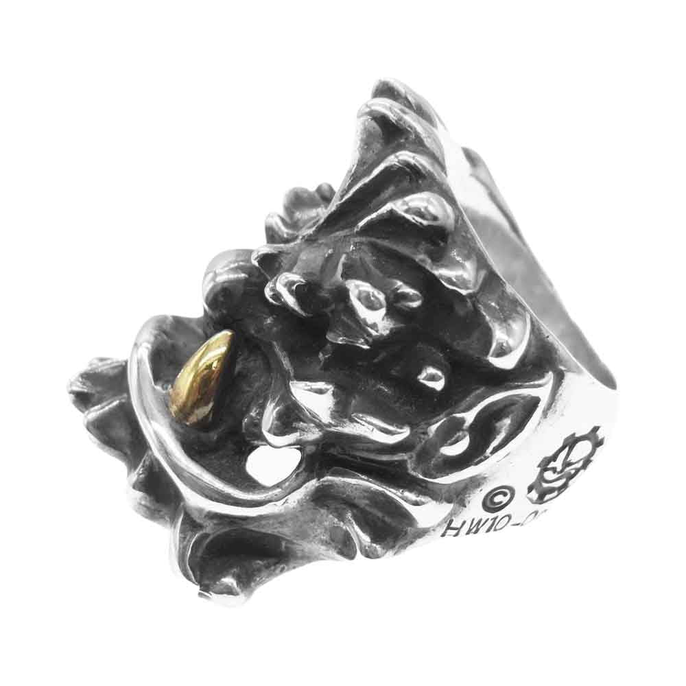 STARLIN GEAR スターリンギア ギャランティカード付属 K22 Halloween War Wolf LTD ハロウィン ウォーウルフ リミテッド 金歯 リング【中古】