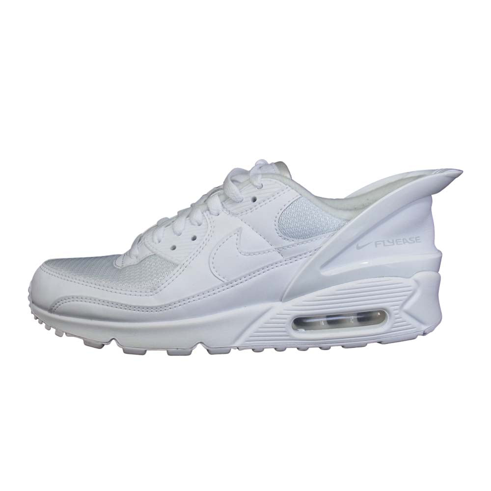 NIKE ナイキ CU0814-102 AIR MAX 90 FLYEASE TRIPLE BLACK エアマックス 90 フライイーズ ホワイト ホワイト系 26.5cm【中古】