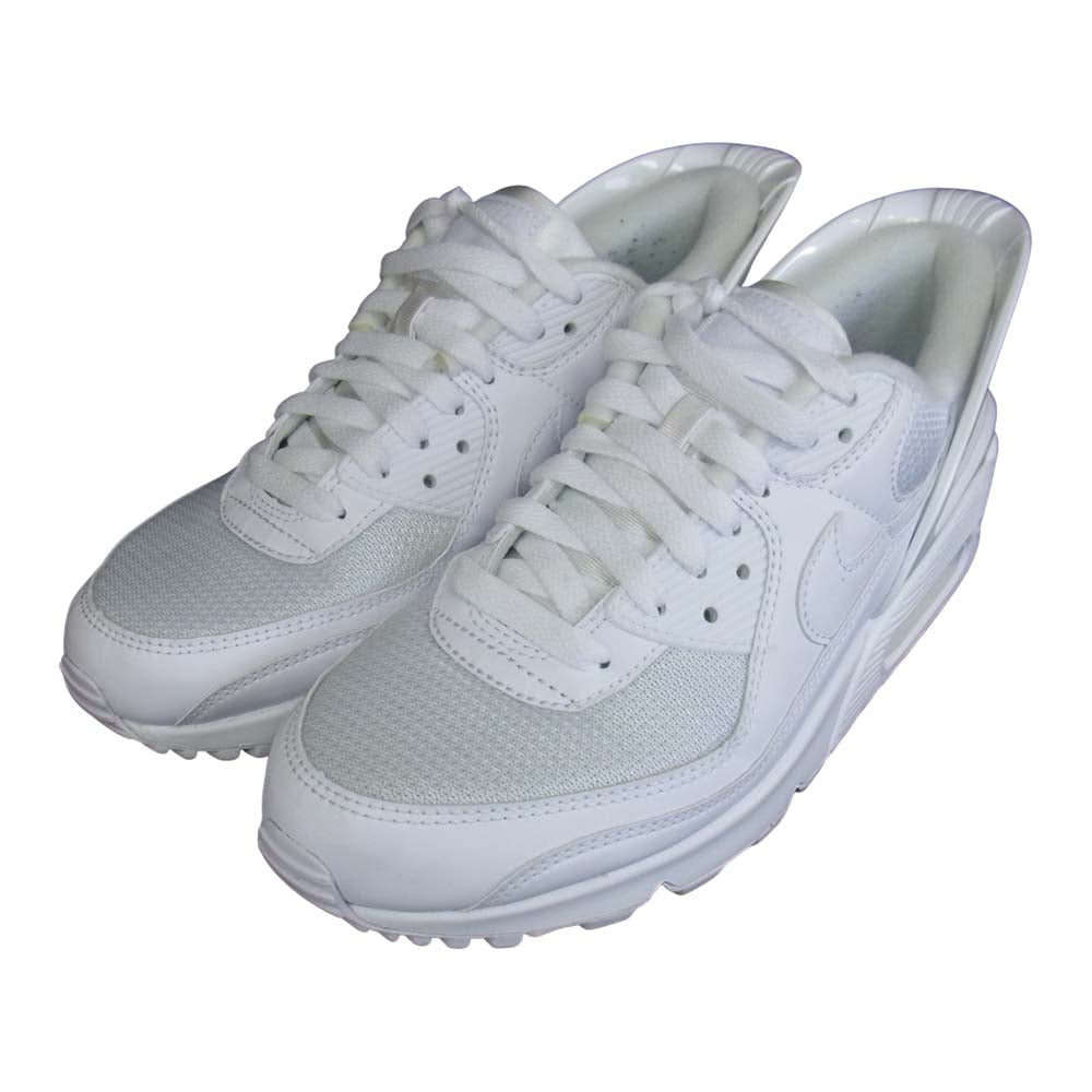 NIKE ナイキ CU0814-102 AIR MAX 90 FLYEASE TRIPLE BLACK エアマックス 90 フライイーズ ホワイト ホワイト系 26.5cm【中古】