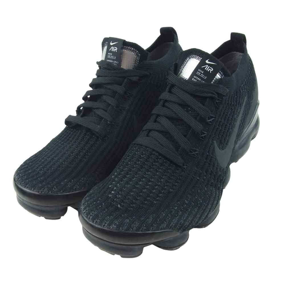 NIKE ナイキ AJ6900-004 AIR VAPORMAX FLYKNIT 3 エア ヴェイパーマックス フライニット スニーカー ブラック系 26cm【中古】