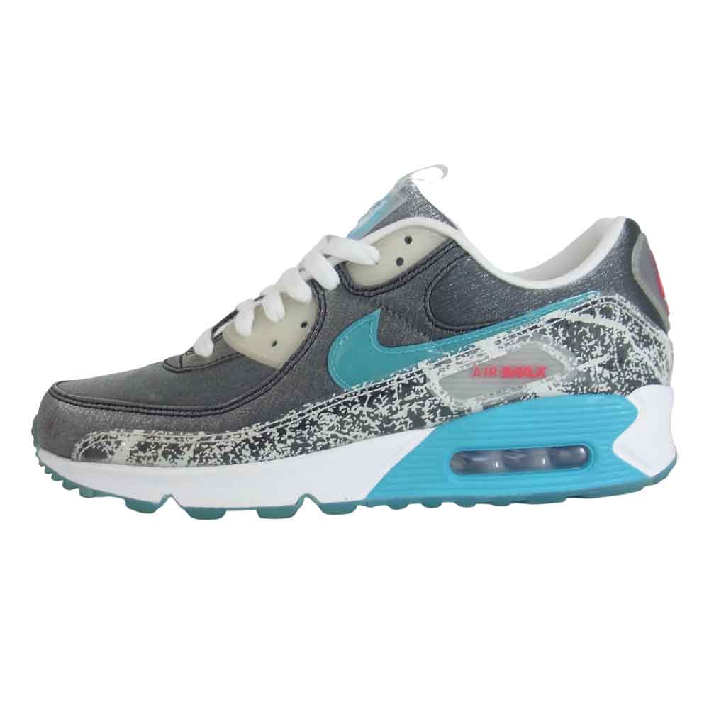 NIKE ナイキ DD5483-010 WMNS AIR MAX 90 SE RICE BALL SWOOSH MART ウィメンズ エア マックス 90 グレー系 26.5cm【中古】