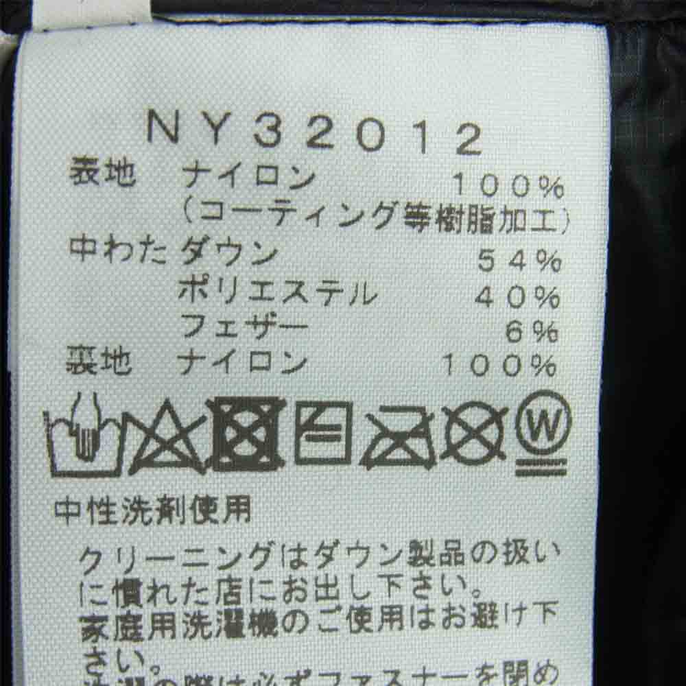 THE NORTH FACE ノースフェイス NY32012 Thunder Jacket サンダー 中綿 ジャケット ブラック系 S【美品】【中古】