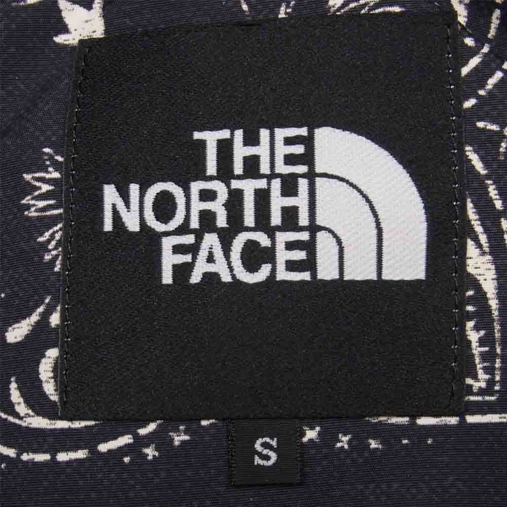 THE NORTH FACE ノースフェイス NP61845 Novelty Scoop Jacket ノベルティー スクープ ジャケット バンダナ柄 ブラック系 S【美品】【中古】