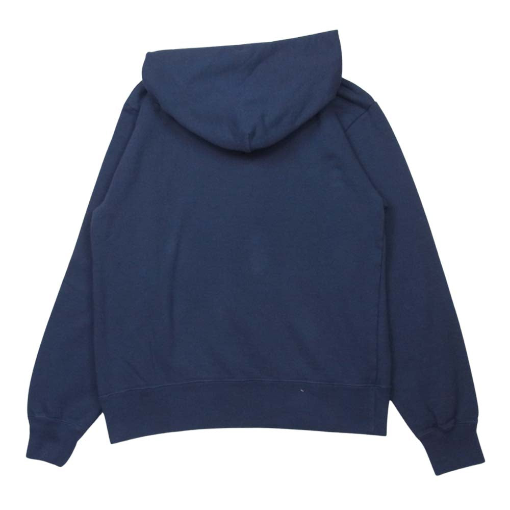 HYSTERIC GLAMOUR ヒステリックグラマー 21AW 02213CF12 YANKEE GIRL ヤンキー ガール プルオーバー パーカー ネイビー系 M【美品】【中古】