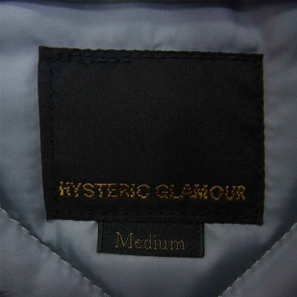 HYSTERIC GLAMOUR ヒステリックグラマー 20AW 02203AC05 HYSTERIC CIRCLE ヒステリック サークル N-3B コート グレー系 M【美品】【中古】