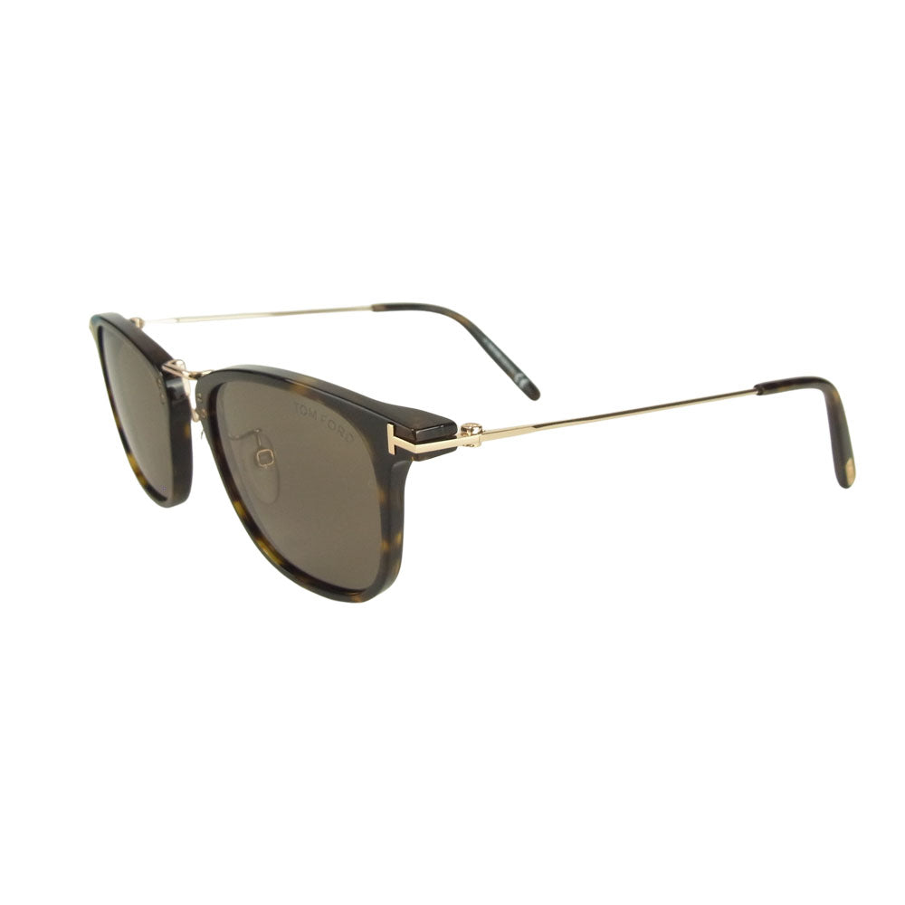 TOM FORD トムフォード TF672 52E Beau サングラス メガネ アイウェア ブラウン系 51□21 145【中古】