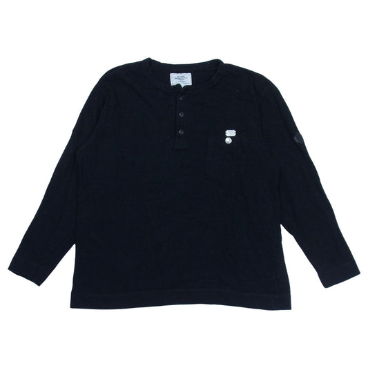 CRIMIE クライミー C1H5-CS01 CS HENRLY NECK 8TH SHIRT ヘンリーネック シャツ ブラック系 M【中古】