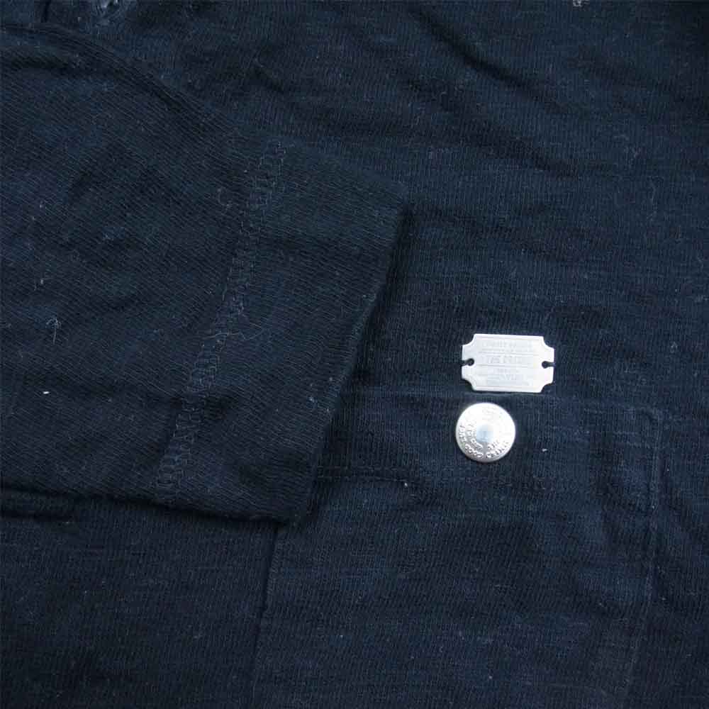 CRIMIE クライミー C1H5-CS01 CS HENRLY NECK 8TH SHIRT ヘンリーネック シャツ ブラック系 M【中古】