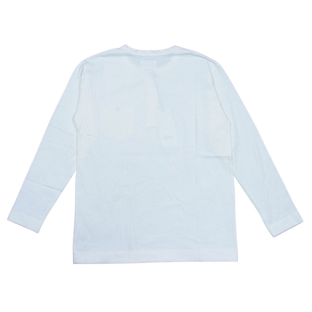 CRIMIE クライミー C1K1-CS02 CS TSURIAMI HENRLY NECK T-SHIRT 吊り編み ヘンリーネック 長袖 Tシャツ ホワイト系 M【新古品】【未使用】【中古】