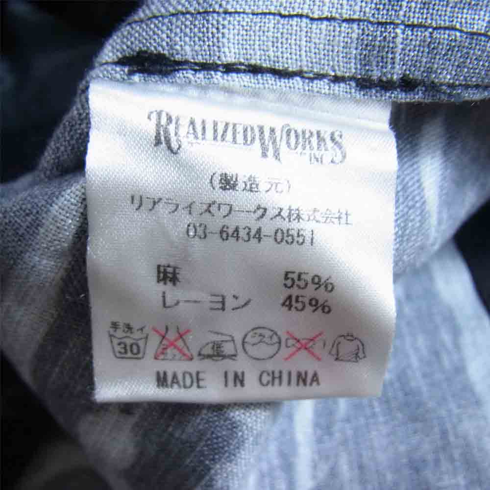 CRIMIE クライミー バックプリント カモ 迷彩 半袖 シャツ ブラック系 M【中古】