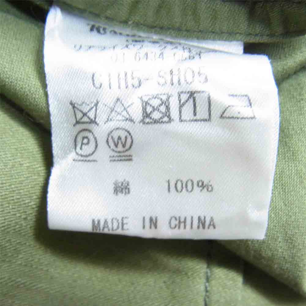 CRIMIE クライミー C1H5-SH05 JOE MILITARY GUADALUPE NEEDLEWORK SHIRT ジョー ミリタリー グアダルーペ ニードルワーク シャツ オリーブ系 S【中古】