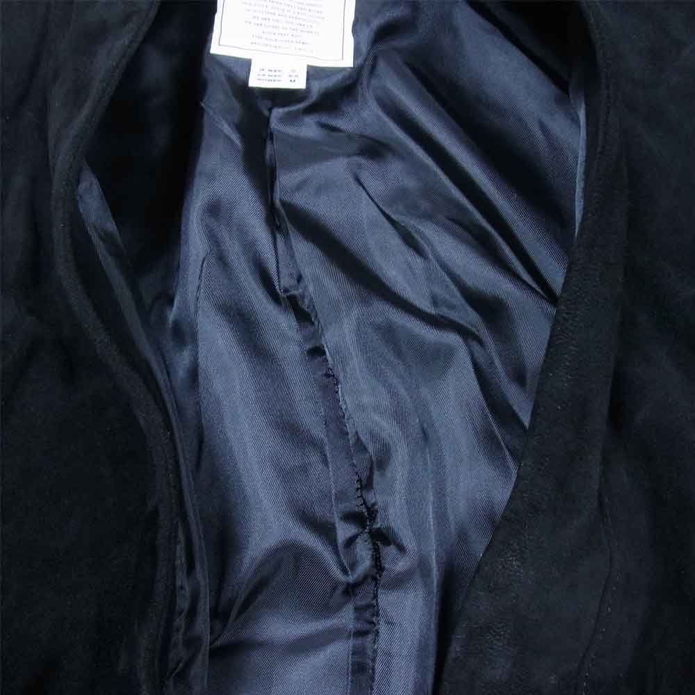 CRIMIE クライミー C1K1-JK10 SUEDE LEATHER CARDIGAN スエード レザー カーディガン ブラック系 S【中古】