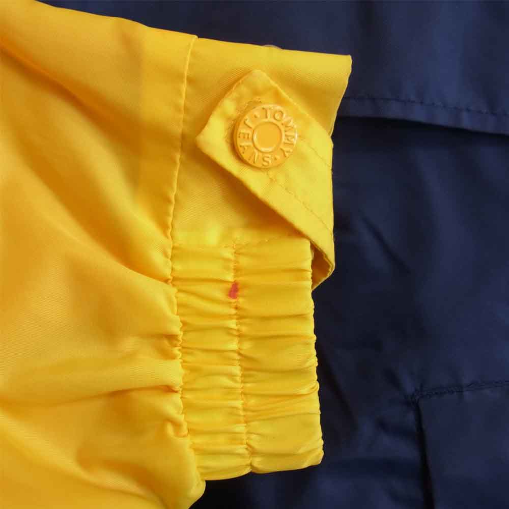 TOMMY HILFIGER トミーヒルフィガー TOMMY JEANS トミージーンズ アノラック ナイロン プルオーバー パーカ  イエロー系 XL【中古】
