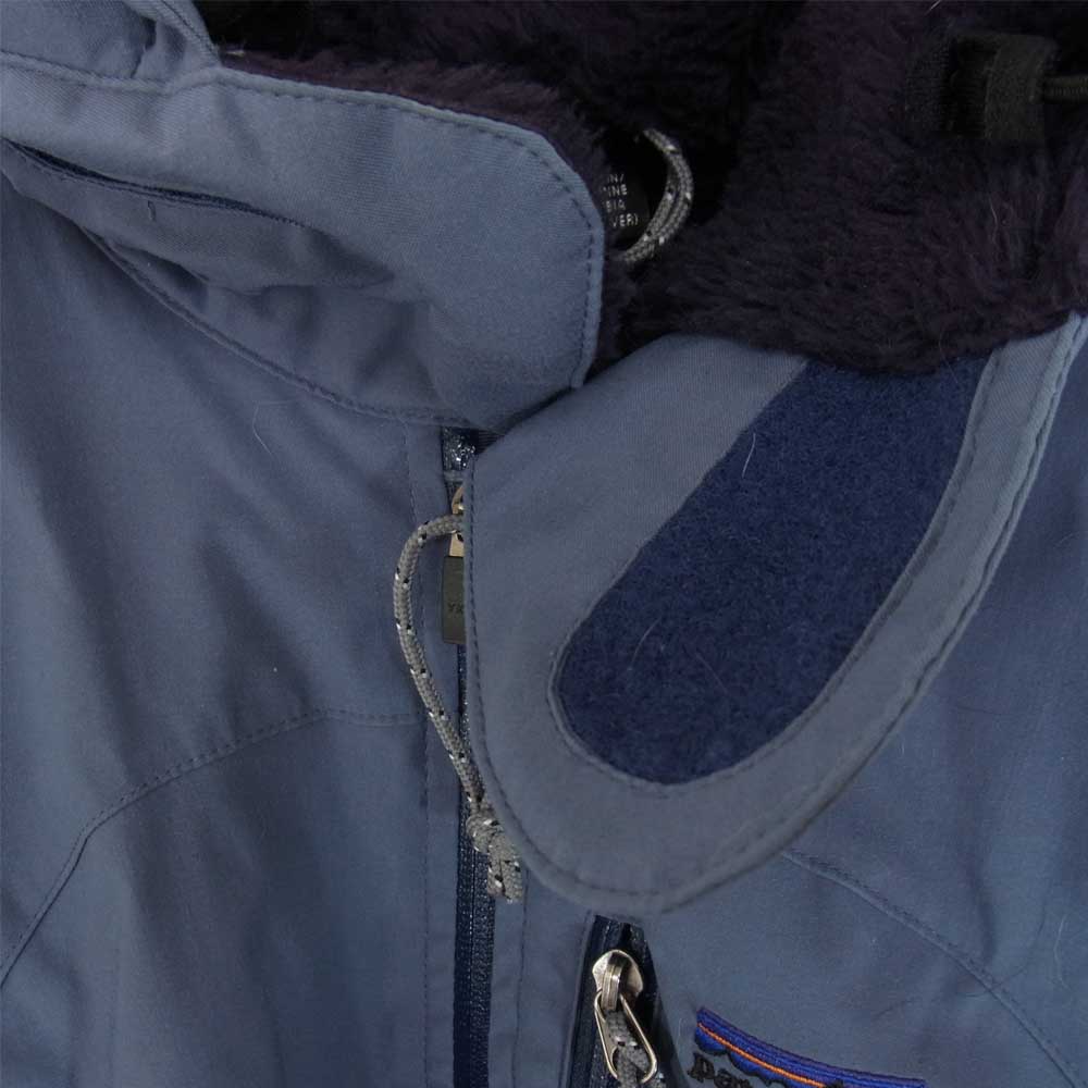 patagonia パタゴニア 84280 FA01 レギュレーター ナノエアライトフーディ ナイロン フリース パーカー ブルー系 S【中古】