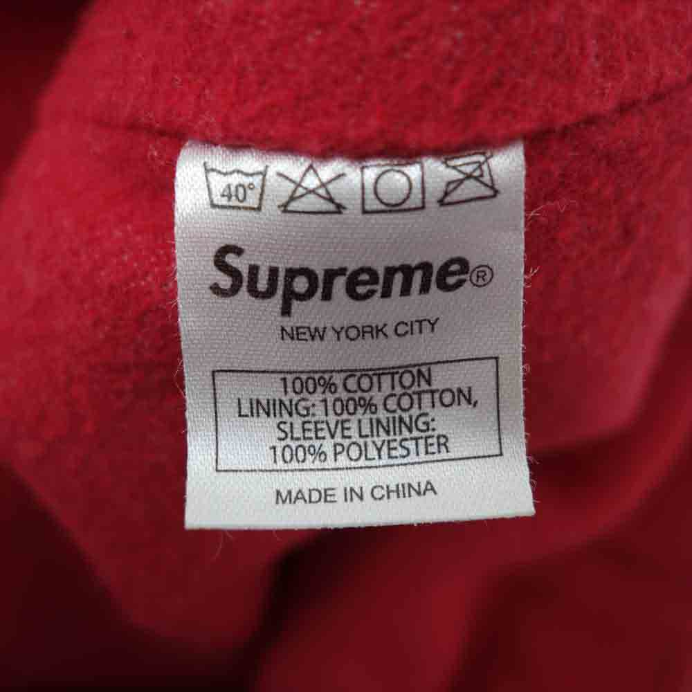 Supreme シュプリーム 08AW Chore Jacket Red Built ワークジャケット ダークネイビー系 ホワイト系 ストライプ M【中古】