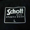 schott ショット 3192029 SPORTS WEARスポーツウェア N.Y.C. DRY SHELTER PACKABLE JACKET パッカブル ジャケット ブラック系 L【美品】【中古】