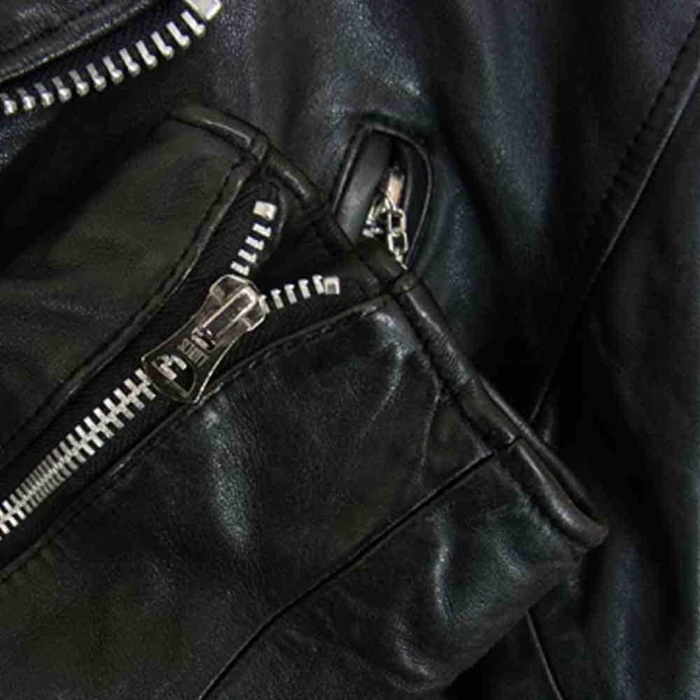schott ショット 3181067 DOUBLE BREST RIDERS JACKET ダブル ブレスト ライダース ジャケット ブラック系 M【中古】