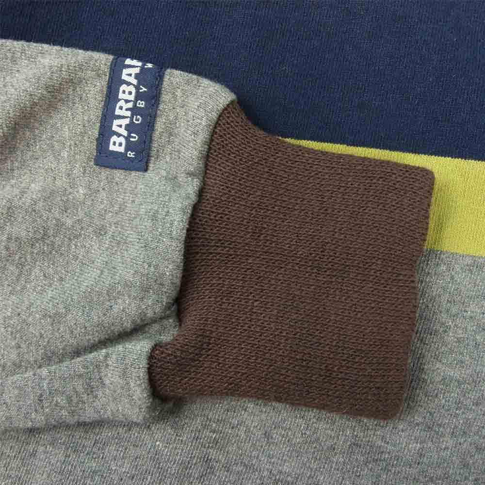 Barbarian バーバリアン Crew Neck Long Sleeves 長袖 ラガー クルーネック グレー グレー系 S【新古品】【未使用】【中古】