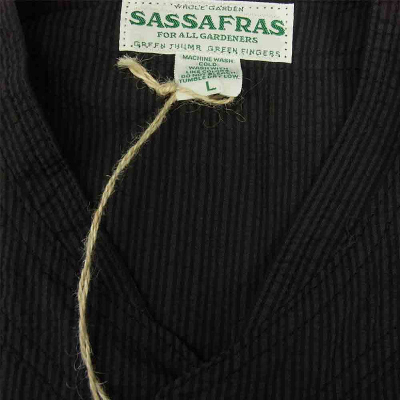 XLサイズ！SASSAFRAS ノーカラーガーデナージャケット 半額 - www