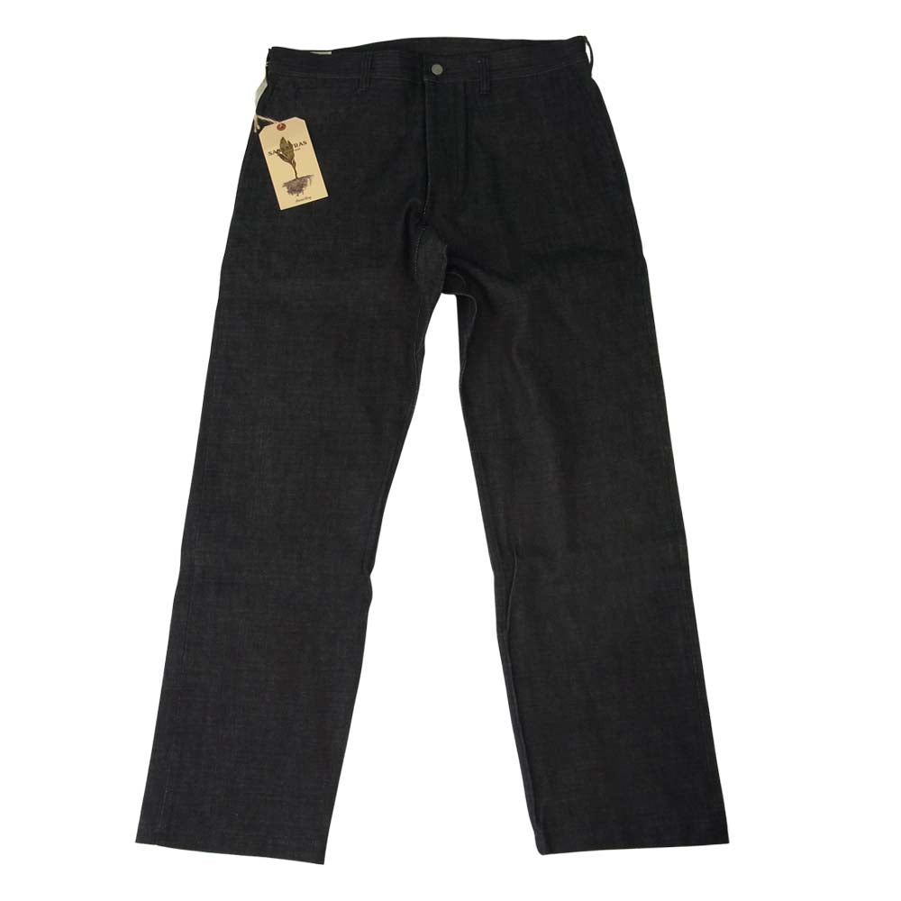 SASAFRAS ササフラス SF-191549 Green Thumb Pants 14oz Denim グリーン サム デニム パンツ インディゴブルー系 XL【新古品】【未使用】【中古】