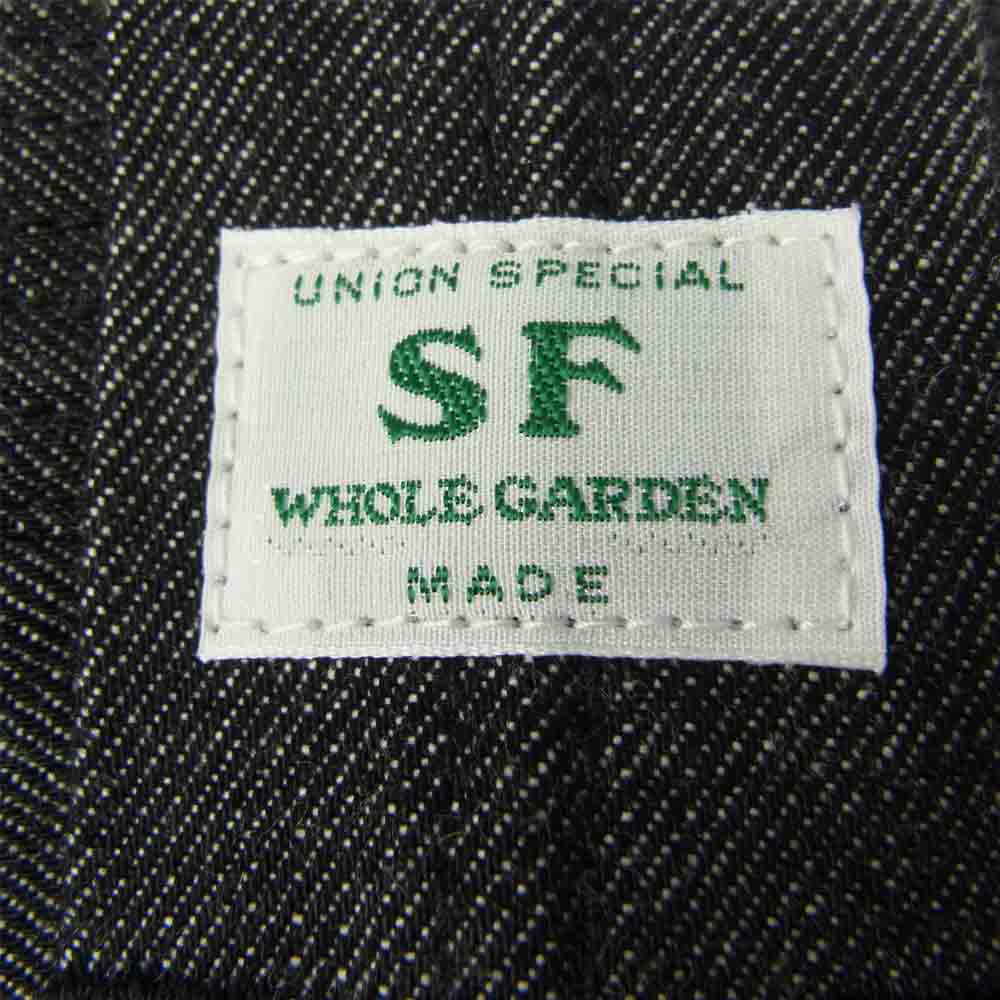 SASAFRAS ササフラス SF-201734 Sprayer 5 Pants 14oz Denim スプレイヤー デニム パンツ ブラック系 M【新古品】【未使用】【中古】