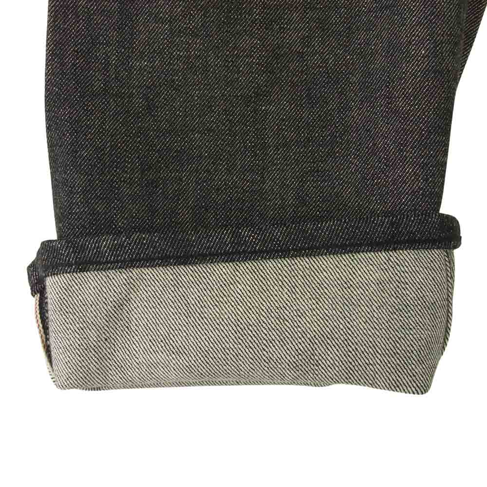 SASAFRAS ササフラス SF-201734 Sprayer 5 Pants 14oz Denim スプレイヤー デニム パンツ ブラック系 M【新古品】【未使用】【中古】