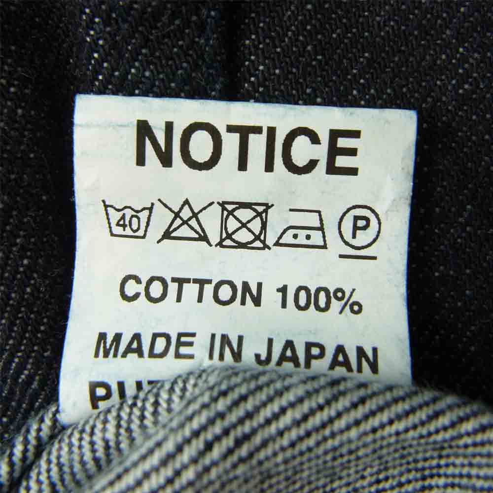 SASAFRAS ササフラス SF-211850 Gardener Jacket 14oz Old Denim デニム ガーデナー ジャケット インディゴブルー系 L【新古品】【未使用】【中古】